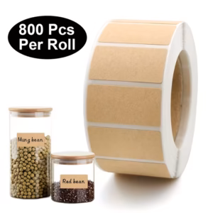 Kraft Paper Sealing Sticker Roll